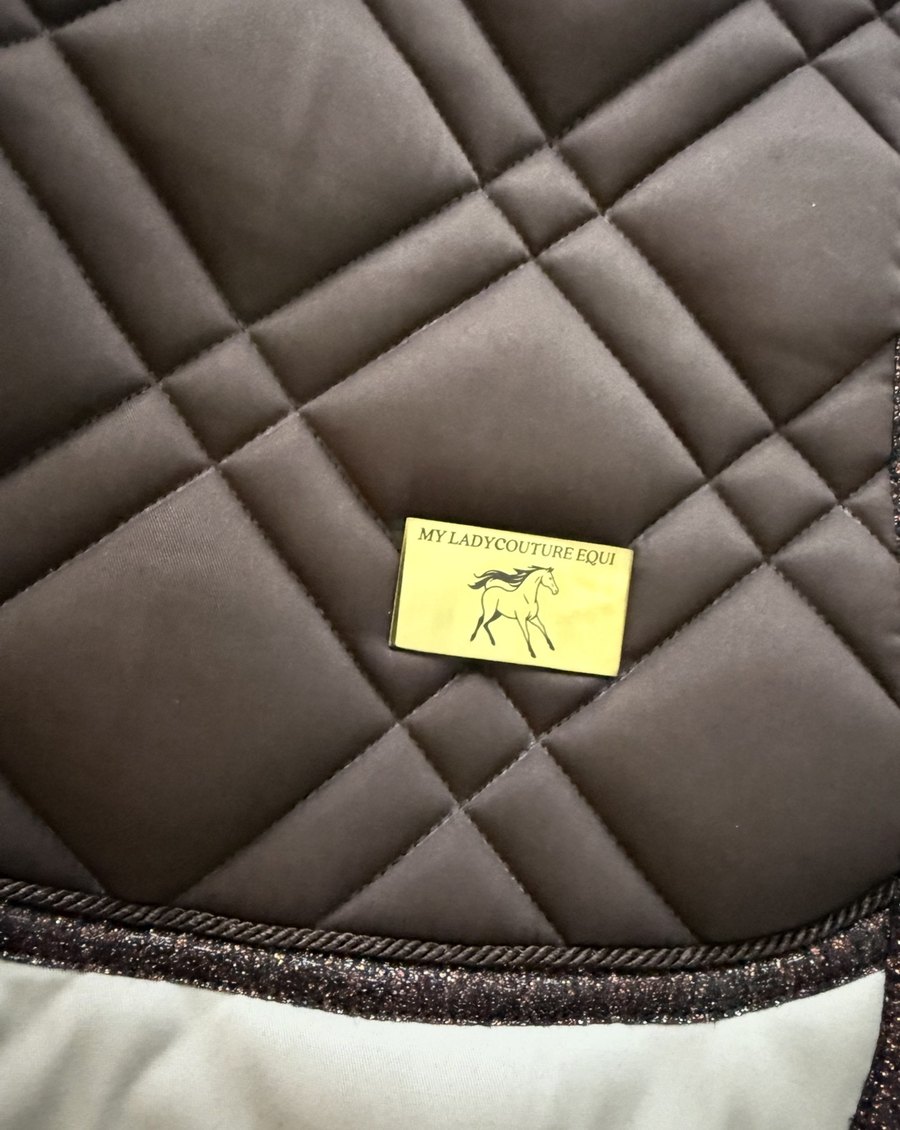 Coffee & Cream Cob Saddle Pads view 6